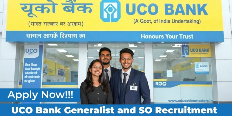 UCO Bank Generalist and SO Recruitment